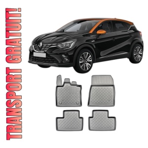 Set covorase RENAULT CAPTUR II E-TECH PHEV, din 06.2020 - Prezent, covorase tavita, caroserie SUV, compatibile cu autoturismul RENAULT CAPTUR II E-TECH PHEV, ARISTAR