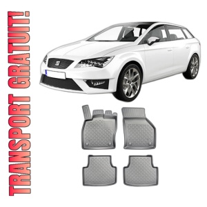 Set covorase SEAT LEON IV KL, din 03.2020 - Prezent, covorase tavita, caroserie COMBI NU CORESPUNDE PENTRU MHEV, compatibile cu autoturismul SEAT LEON IV KL, ARISTAR