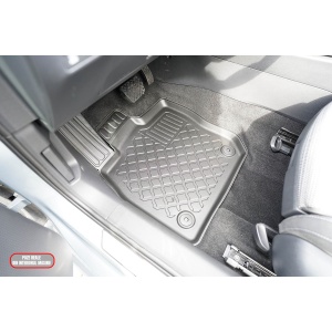 Set covorase SKODA SUPERB IV MHEV din 12.2023 - Prezent, covorase tavita, caroserie SEDAN, compatibile cu autoturismul SKODA SUPERB IV MHEV, ARISTAR - Img 5