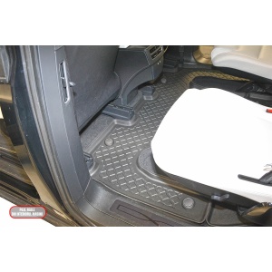 Set covorase TESLA MODEL X FACELIFT, din 01.2021 - Prezent, covorase tavita, caroserie SUV 6 LOCURI, rand 2, compatibile cu autoturismul TESLA MODEL X FACELIFT, ARISTAR - Img 4