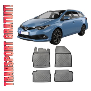 Set covorase TOYOTA AURIS II HYBRID, din 07.2013 - 12.2018, covorase tavita, caroserie HATCHBACK, compatibile cu autoturismul TOYOTA AURIS II HYBRID, ARISTAR
