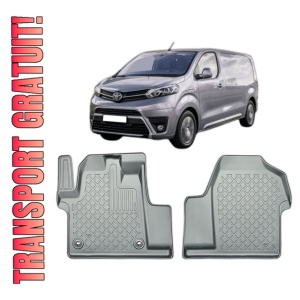 Set covorase TOYOTA PROACE ELECTRIC, din 04.2021 - Prezent, covorase tavita, caroserie VAN 2-3 LOCURI, TRANSPORT MARFA, compatibile cu autoturismul TOYOTA PROACE ELECTRIC, ARISTAR