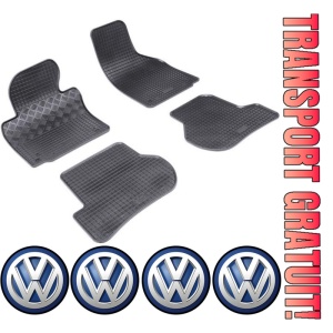 Set covorase Volkswagen Golf 5 Combi 06.2007 - 10.2003 - 2008 si 4 stickere rotunde Volkswagen