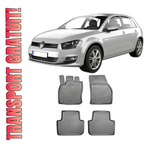 Set covorase VOLKSWAGEN GOLF 7 SPORTSVAN, din 05.2014 - 12.2020, covorase tavita, caroserie VAN, compatibile cu autoturismul VOLKSWAGEN GOLF 7 SPORTSVAN, ARISTAR