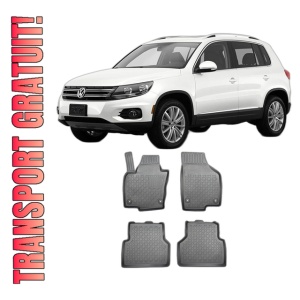 Set covorase VOLKSWAGEN TIGUAN I, din 07.2007 - 04.2016, covorase tavita, caroserie SUV, compatibile cu autoturismul VOLKSWAGEN TIGUAN I, ARISTAR