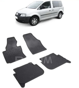Set covorase Volkswagen Touran Van 2004 - 10.2020 si 4 stickere rotunde Volkswagen accesorii pentru autoturismul tau - masina v4214