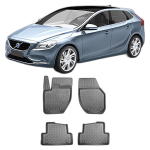 Set covorase VOLVO V 40 II, din 07.2012 - 07.2019, covorase tavita, caroserie HATCHBACK, compatibile cu autoturismul VOLVO V 40 II, ARISTAR - Img 2