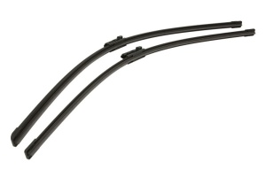 Set stergatoare auto FORD TRANSIT CUSTOM V362 Bus (F3) din 2012-2023, pentru parbriz auto, 2 bucati, Bosch Aerotwin, din cauciuc siliconat rezistent, 4 Stickere Auto FORD - Img 3