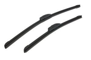 Set stergatoare auto HONDA JAZZ II (GD_, GE3, GE2) din 2002-2008, pentru parbriz auto, 2 bucati, Bosch Aerotwin Retrofit, din cauciuc siliconat rezistent, 4 Stickere Auto HONDA - Img 3