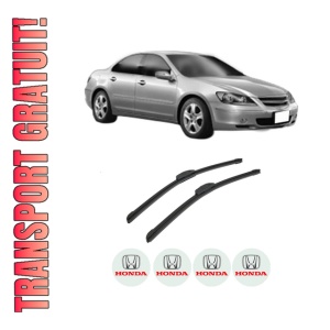 Set stergatoare auto HONDA LEGEND III (KA) din 1996-2004, pentru parbriz auto, 2 bucati, Bosch Aerotwin Retrofit, din cauciuc siliconat rezistent, 4 Stickere Auto HONDA