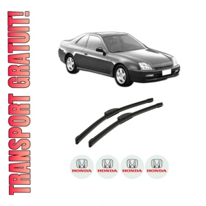 Set stergatoare auto HONDA PRELUDE V (BB_) din 1996-2001, pentru parbriz auto, 2 bucati, Bosch Aerotwin Retrofit, din cauciuc siliconat rezistent, 4 Stickere Auto HONDA