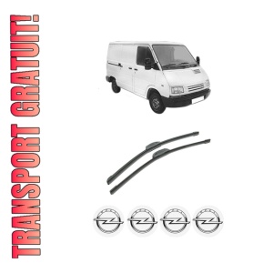 Set stergatoare auto OPEL ARENA Van (A97) din 1997-2001, pentru parbriz auto, 2 bucati, Bosch Aerotwin Retrofit, din cauciuc siliconat rezistent, 4 Stickere Auto OPEL