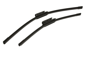 Set stergatoare auto RENAULT MEGANE II Hatchback Van (KM0/2_) din 2003-2009, pentru parbriz auto, 2 bucati, Bosch Aerotwin, din cauciuc siliconat rezistent, 4 Stickere Auto RENAULT - Img 3