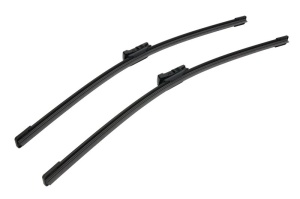 Set stergatoare auto SKODA FABIA II (542) din 2006-2014, pentru parbriz auto, 2 bucati, Bosch Aerotwin, din cauciuc siliconat rezistent, 4 Stickere Auto SKODA - Img 3