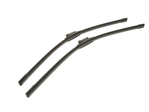 Set stergatoare auto Volkswagen TRANSPORTER T6 Platform/Chassis (SFD, SFE, SFL, SFZ, SJD, SJ din 2015-2024, pentru parbriz auto, 2 bucati, Bosch Aerotwin, din cauciuc siliconat rezistent, 4 Stickere Auto Volkswagen - Img 3