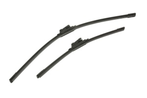 Set stergatoare auto Volkswagen UP! (121, 122, BL1, BL2, BL3, 123) din 2011-2023, pentru parbriz auto, 2 bucati, Bosch Aerotwin, din cauciuc siliconat rezistent, 4 Stickere Auto Volkswagen - Img 3