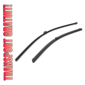 Set stergatoare BMW Seria i4 (G26) din 2021-2024, pentru parbriz auto, 2 bucati, Bosch Aerotwin, din cauciuc siliconat rezistent, 4 Stickere Auto BMW Seria