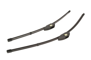 Set stergatoare BMW Seria X6 (F16, F86) din 2014-2019, pentru parbriz auto, 2 bucati, Valeo Silencio Xtrm, din cauciuc siliconat rezistent, 4 Stickere Auto BMW Seria v36494