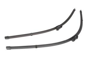 Set stergatoare CITROEN C4 II (NC_) din 2009-2018, pentru parbriz auto, 2 bucati, Valeo Silencio Xtrm, din cauciuc siliconat rezistent, 4 Stickere Auto CITROEN v37694