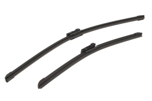 Set stergatoare GEELY BOYUE PRO din 2019-2020, pentru parbriz auto, 2 bucati, Bosch Aerotwin, din cauciuc siliconat rezistent, 4 Stickere Auto GEELY v49162