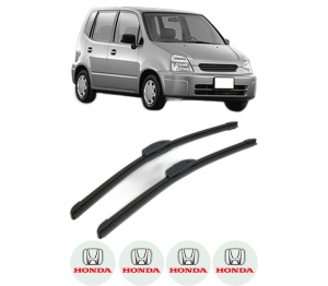 Set stergatoare HONDA CAPA (GA) din 1998-2002, pentru parbriz auto, 2 bucati, Bosch Aerotwin Retrofit, din cauciuc siliconat rezistent, 4 Stickere Auto HONDA v42335