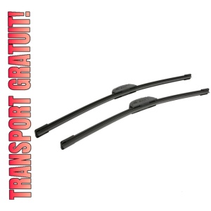 Set stergatoare HYUNDAI ELANTRA III Saloon (XD) din 2000-2003, pentru parbriz auto, 2 bucati, Bosch Aerotwin Retrofit, din cauciuc siliconat rezistent, 4 Stickere Auto HYUNDAI