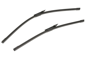 Set stergatoare MERCEDES-BENZ EQS (V297) din 2021-2023, pentru parbriz auto, 2 bucati, Bosch Aerotwin, din cauciuc siliconat rezistent, 4 Stickere Auto MERCEDES-BENZ v49043