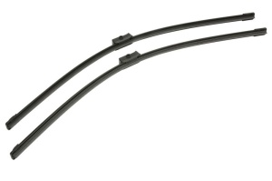Set stergatoare MERCEDES-BENZ SL (R230) din 2001-2012, pentru parbriz auto, 2 bucati, Bosch Aerotwin, din cauciuc siliconat rezistent, 4 Stickere Auto MERCEDES-BENZ v43392