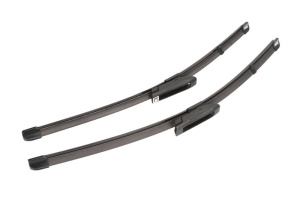 Set stergatoare MINI MINI (R56) din 2006-2013, pentru parbriz auto, 2 bucati, Valeo Silencio Xtrm, din cauciuc siliconat rezistent, 4 Stickere Auto MINI v39110
