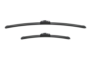 Set stergatoare NISSAN LEAF (ZE0) din 2010-2017, pentru parbriz auto, 2 bucati, Bosch Aerotwin Retrofit, din cauciuc siliconat rezistent, 4 Stickere Auto NISSAN v44502