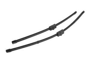 Set stergatoare OPEL ASTRA H CLASSIC Saloon (A04) din 2009-2014, pentru parbriz auto, 2 bucati, Valeo Silencio Xtrm, din cauciuc siliconat rezistent, 4 Stickere Auto OPEL v38882