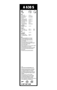 Set stergatoare TESLA MODEL X (5YJX) din 2015-2023, pentru parbriz auto, 2 bucati, Bosch Aerotwin, din cauciuc siliconat rezistent, 4 Stickere Auto TESLA - Img 6