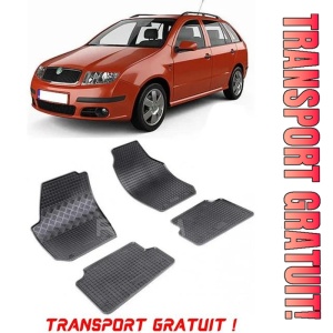 Skoda Fabia II, Combi, fabricat din 03.2007 - 10.2014, set covorase auto dedicate, din cauciuc 100% Premium - Transport Gratuit