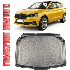 Skoda Fabia Tavita pentru portbagaj compatibila Skoda Fabia IV fabricatie 09.2021 - prezent, caroserie hatchback, portbagaj inferior, f��r��/sub podea variabil�� a portbagajului