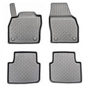 Skoda Kamiq, Suv, Din 09.2019 - Prezent , Set Covorase Auto Tip Tavita Premium 3D, din cauciuc accesorii pentru autoturismul tau - masina v174673