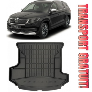 Skoda Kodiaq Suv din 03.2017 - Prezent, Tavita Pentru Portbagaj Lux Premium Dedicata, Rand 3 Culcat *1