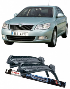 Skoda OCTavia II Combi Set 2 stergatoare parbriz Bosch Aerotwin 600/475mm compatibile cu Skoda OCTavia II Combi (2004-2014) (60 cm / 47.5 cm) accesorii pentru autoturismul tau - masina v115587