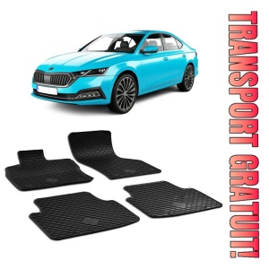 Skoda Octavia IV (2020-2025), inclusiv hybrid Set 4 covorase auto cauciuc Urban Line