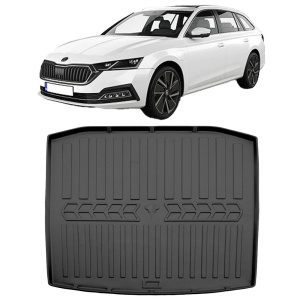 Skoda Octavia IV (A8) Combi (2020-prezent) Tavita cauciuc pentru protectie portbagaj dedicata pentru SKODA Octavia IV Transport Gratuit accesorii pentru autoturismul tau - masina v24022