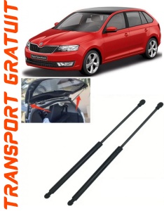 Skoda Rapid Set 2 amortizoare pentru portbagaj / haion Krosno compatibil cu Skoda Rapid Combi fabricat intre 2012-2019 accesorii pentru autoturismul tau - masina v90489