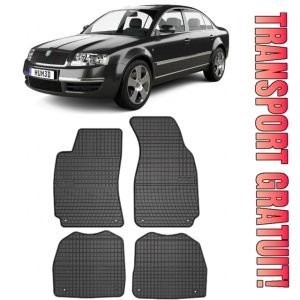 Skoda Superb I, Sedan, Din 2002 - 2008 , Set Covorase Auto Premium