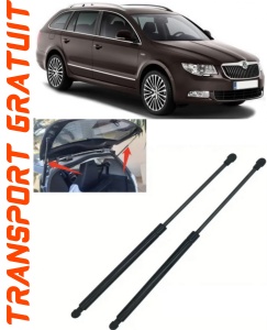 Skoda Superb II Set 2 amortizoare pentru portbagaj / haion Krosno compatibil cu Skoda Superb II Combi fabricat intre 2008-2015 accesorii pentru autoturismul tau - masina v89846