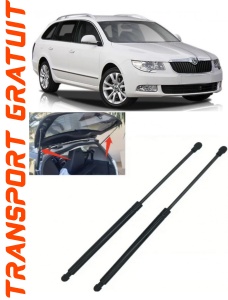Skoda Superb II Set 2 amortizoare pentru portbagaj / haion Krosno compatibil cu Skoda Superb II Combi fabricat intre 2009-2015 accesorii pentru autoturismul tau - masina v90329