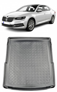 Skoda Superb IV Phev Sedan din 2020 - Prezent *2, Tavita Pentru Portbagaj Lux Premium Dedicata, accesorii pentru autoturismul tau - masina v191148
