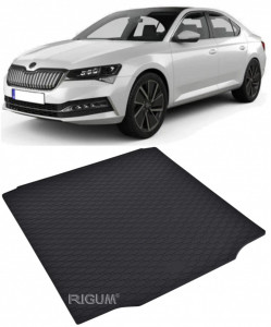 Skoda Superb Tavita pentru portbagaj din cauciuc, compatibila Skoda Superb II fabricatie 06.2008 - 04.2015, caroserie sedan accesorii pentru autoturismul tau - masina v111396