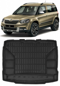 Skoda Yeti Suv din 06.2009 - 11.2017 *1, Tavita Pentru Portbagaj Lux Premium Dedicata, accesorii pentru autoturismul tau - masina v185805