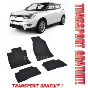 Ssang Yong Tivoli fabricat din 2015 - Prezent, Suv, set covorase auto dedicate, din cauciuc 100% Premium - Transport Gratuit