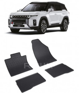 Ssang Yong Torres fabricat din 2023 - Prezent, Suv, set covorase auto dedicate, din cauciuc 100% Premium accesorii pentru autoturismul tau - masina v149992