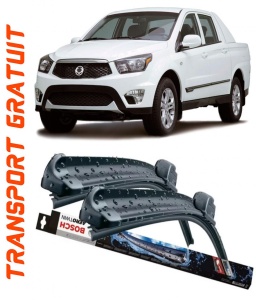 Ssangyong ACTyon Sports II Set 2 stergatoare parbriz Bosch Aerotwin 600/475mm compatibile cu Ssangyong ACTYON SPORTS II (2012) (53 cm / 47.5 cm) accesorii pentru autoturismul tau - masina v114860