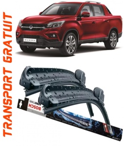 Ssangyong Musso Set 2 stergatoare parbriz Bosch Bosch Aerotwin 65 cm/47.5 cm compatibile cu Ssangyong Musso (Qk) din 2018 (65 cm / 47.5 cm) accesorii pentru autoturismul tau - masina v126306